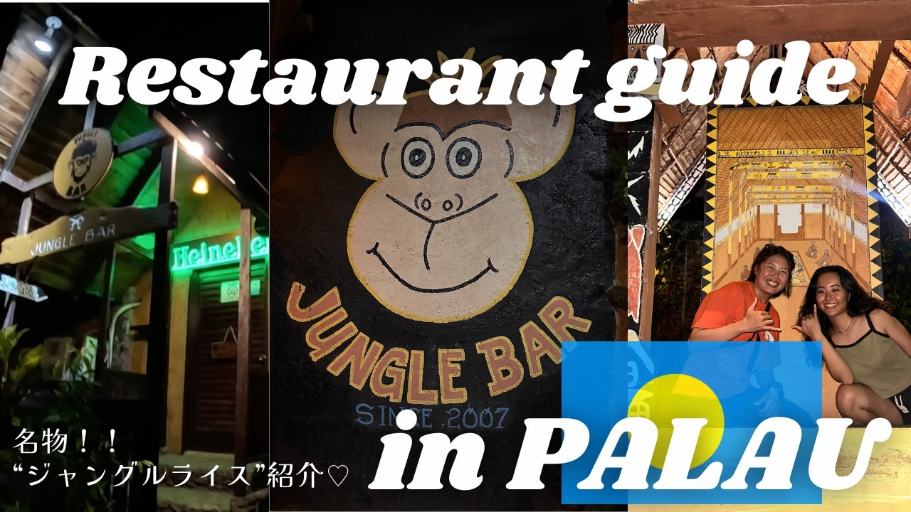 【パラオプランテーションホテル】ジャングルバーの名物ジャングルライス食べてみた🌿
