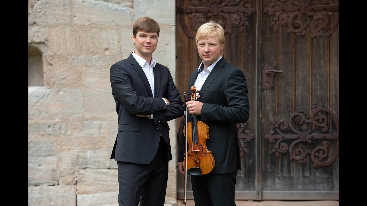 Kultur kommt nach Hause: Konzert des SONDEREGGER DUOS aus der Galerie Stihl Waiblingen