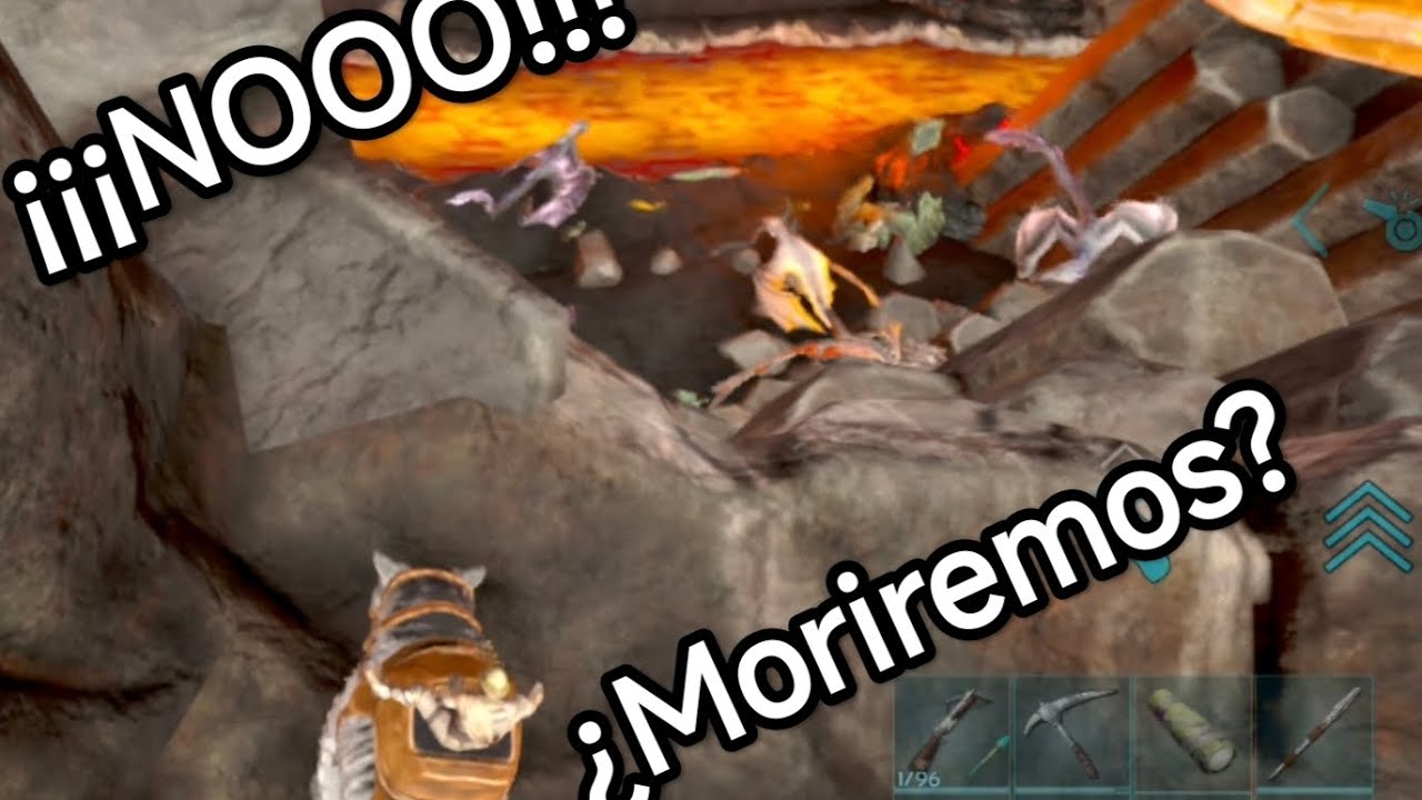 🔥🦖 Los dragones son muy fuertes 🫠☠️ Ark Mobile scorched #ark #arkmobile #dinosaur #games 