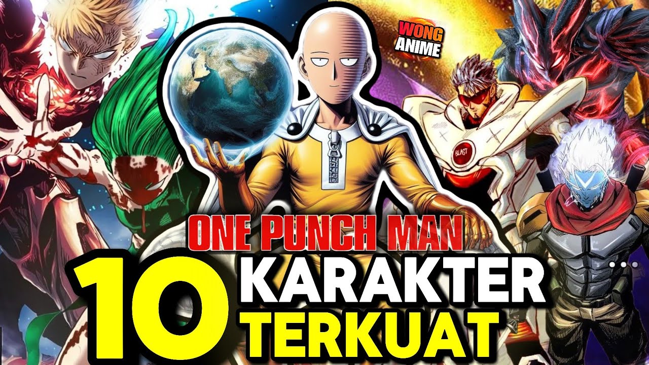 10 MAKHLUK TERKUAT DI ONE PUNCH MAN‼️‼️‼️