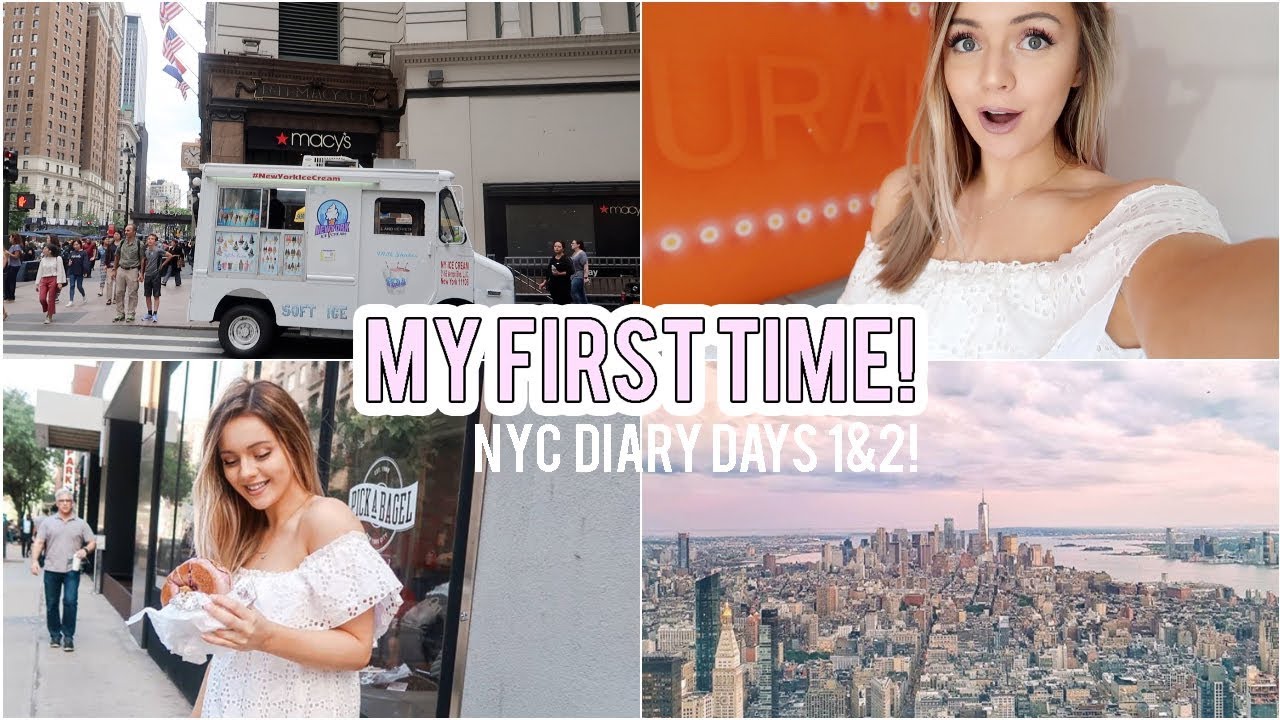 VLOG | New York diary days 1& 2! (yasss, I finally made it!) | Naomi Victoria