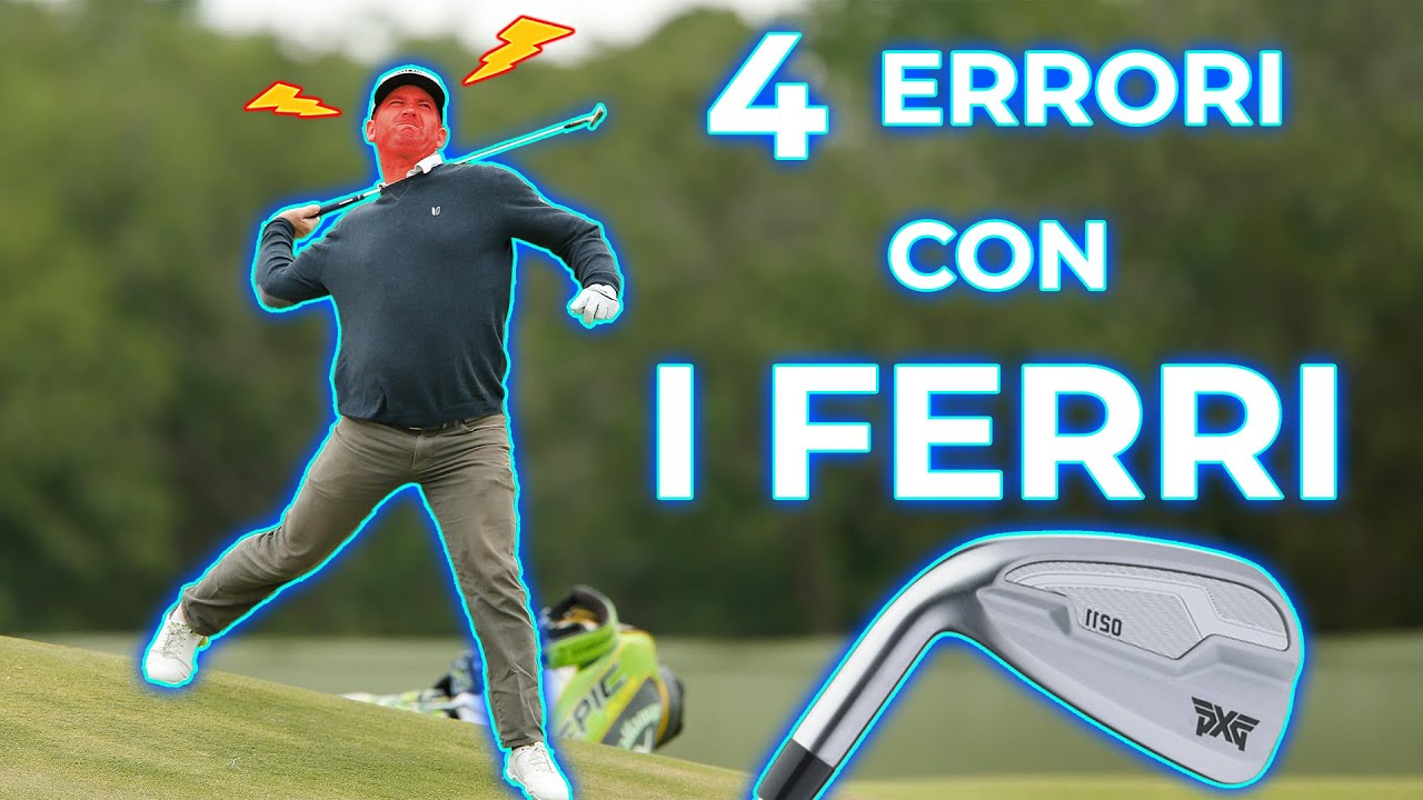 90% di golfisti commettono questi ERRORI