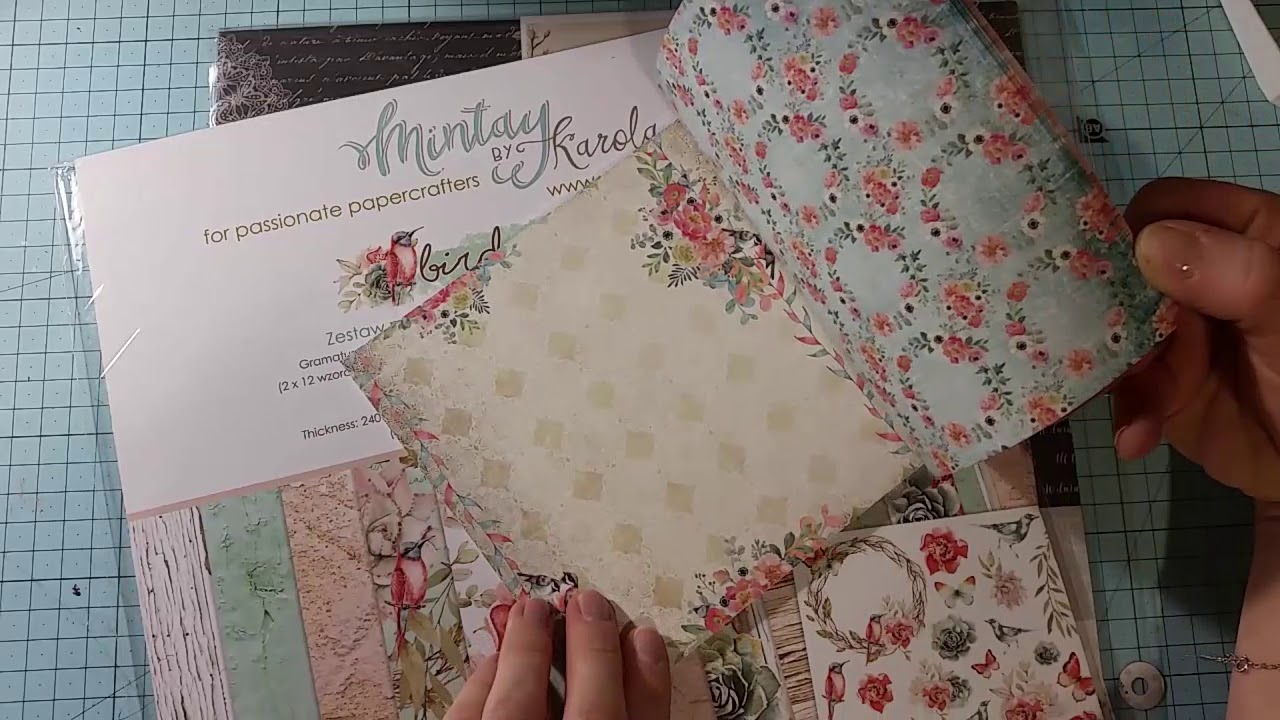 ZAKUPY DWC 2018, SCRAPBOOKING, MINTAY BY KAROLA