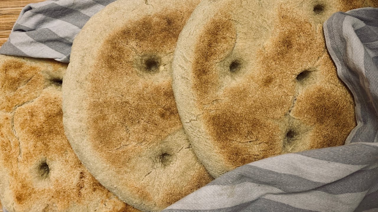 Marokkanisches Fladenbrot | Pfannenbrot | Technift