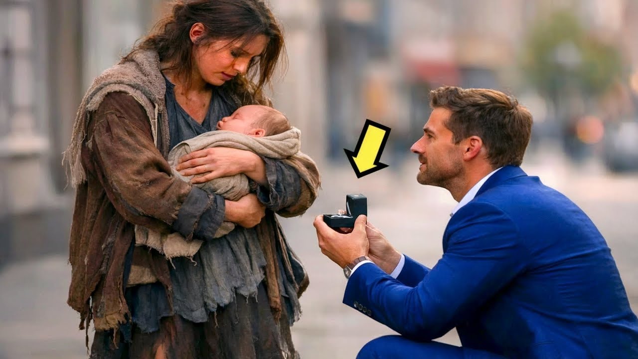 Adoptiere ich deinen Sohn, heiratest du mich? – fragte der sterile Millionär die Bettelfrau.