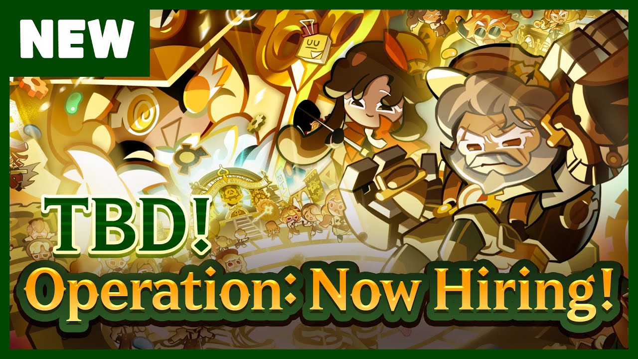 Будет объявлено позже! Операция: Набор сотрудников открыт! 🕰️ | CookieRun: OvenBreak | Предварите...