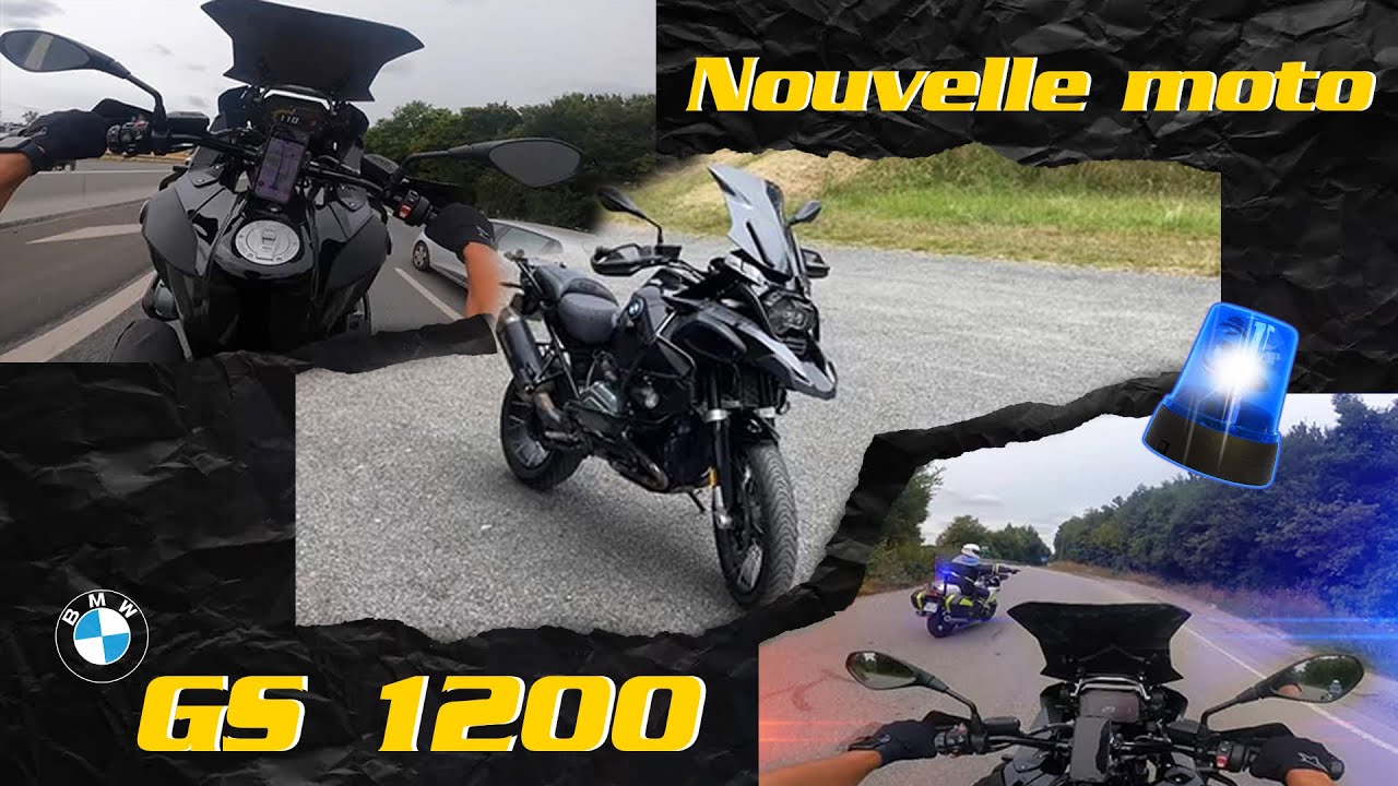 J’AI ACHETÉ UNE NOUVELLE MOTO !!🇩🇪 CONDUITE DE COMMANDO EN GS QUI SE FAIT ARRÊTER🚨👮🏼‍♂️