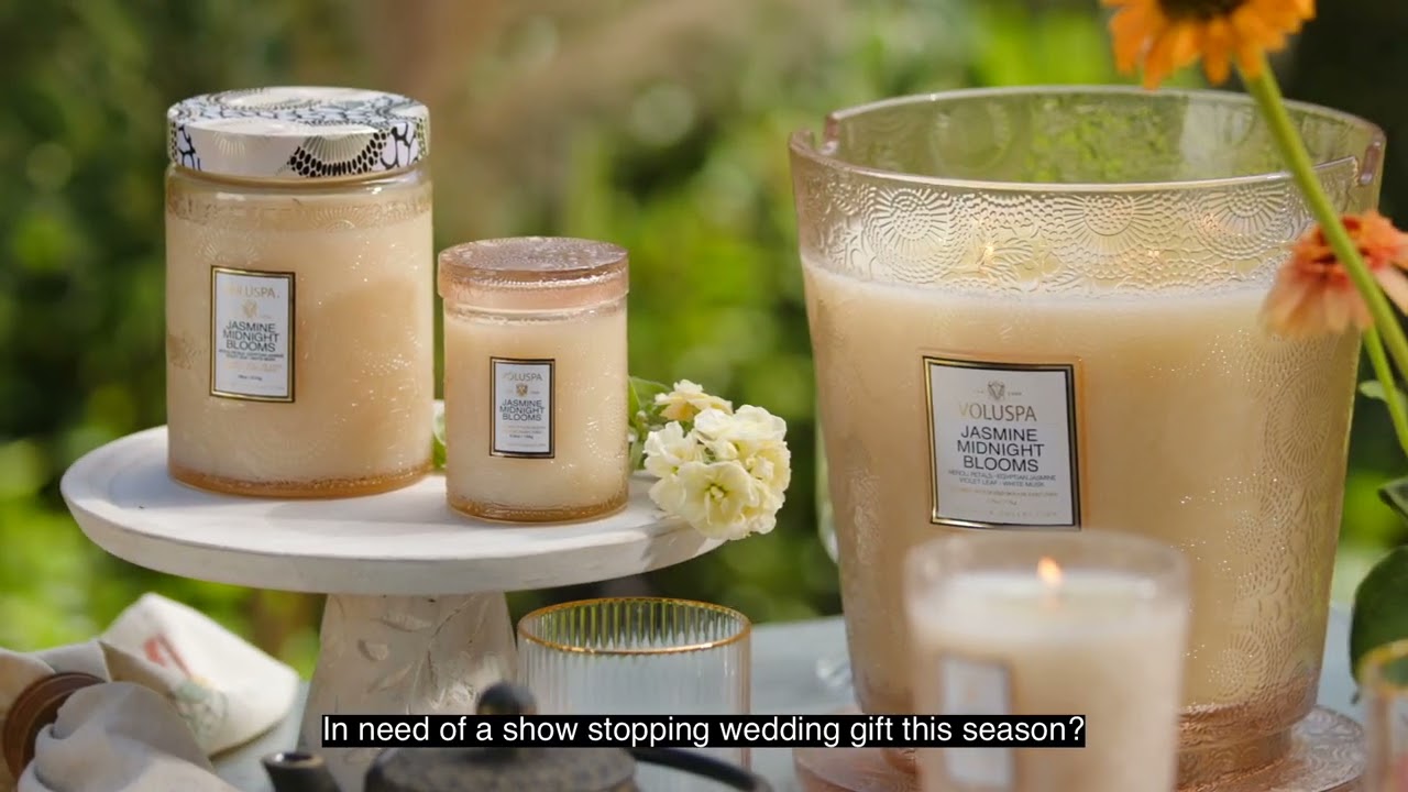 Jasmine Midnight Blooms - Nova fragrância Voluspa 2023