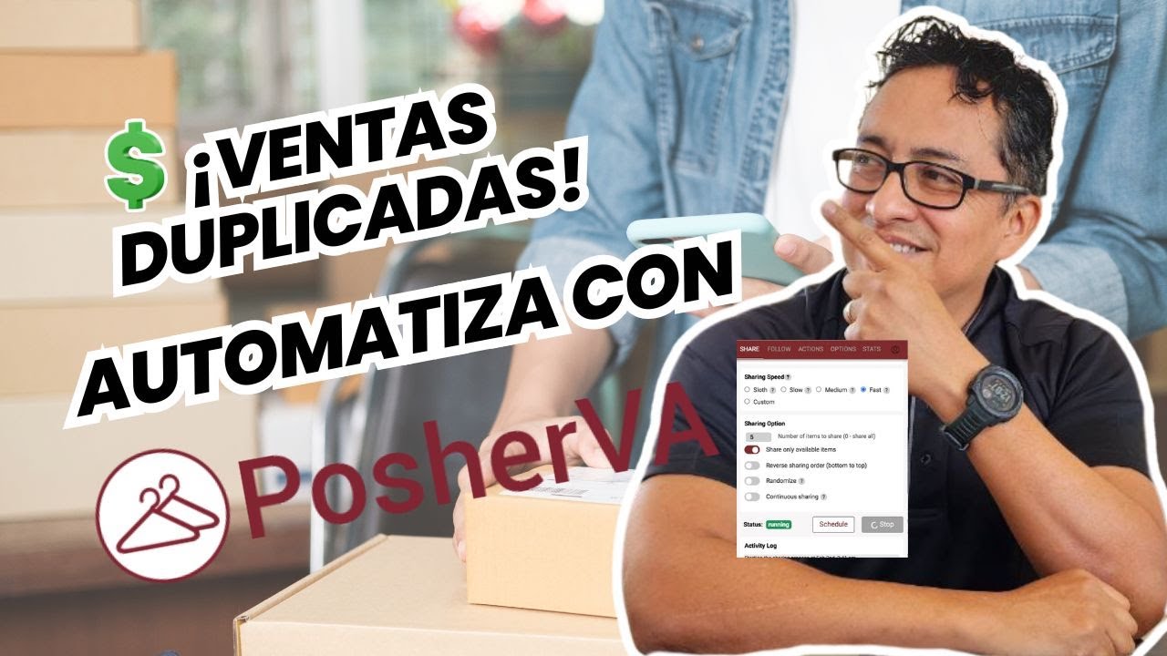 ✅ C&oacute;mo Usar PosherVA para Automatizar y Aumentar Tus Ventas en Poshmark