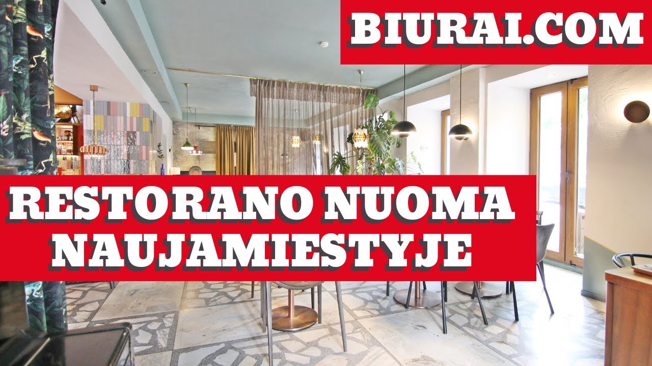 Nuomojamos restorano patalpos Naugarduko g  su alkoholio licencija