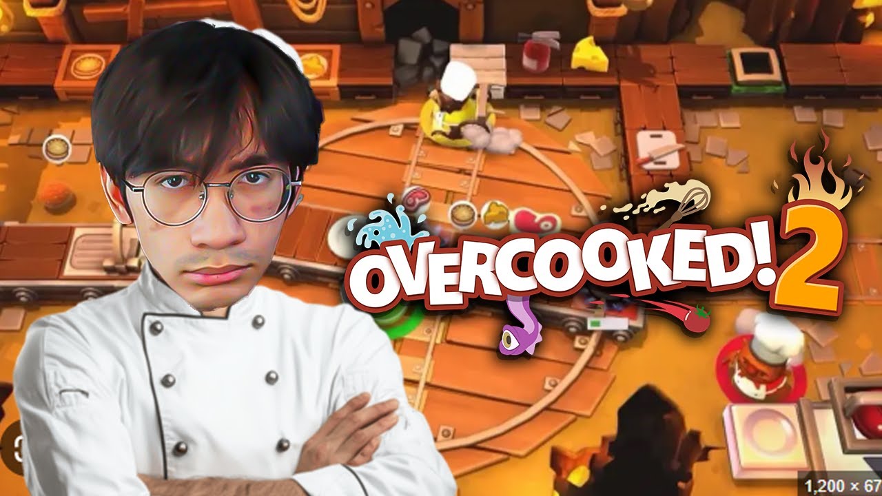 TIBA TIBA BGT JADI CHEF | OVERCOOKED 2 w/@Hamdn27 @cookiered29 @kaylasofiah