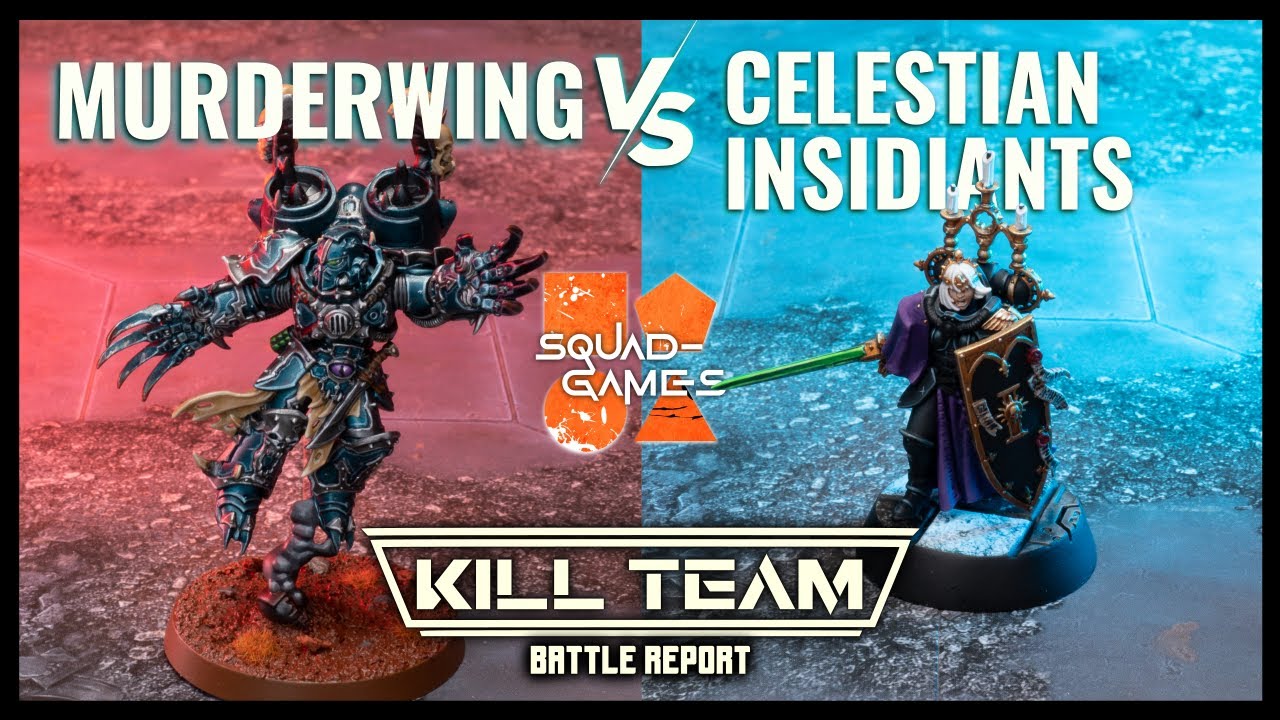 Murderwing vs. Celestian Insidiants | Kill Team Battle Report