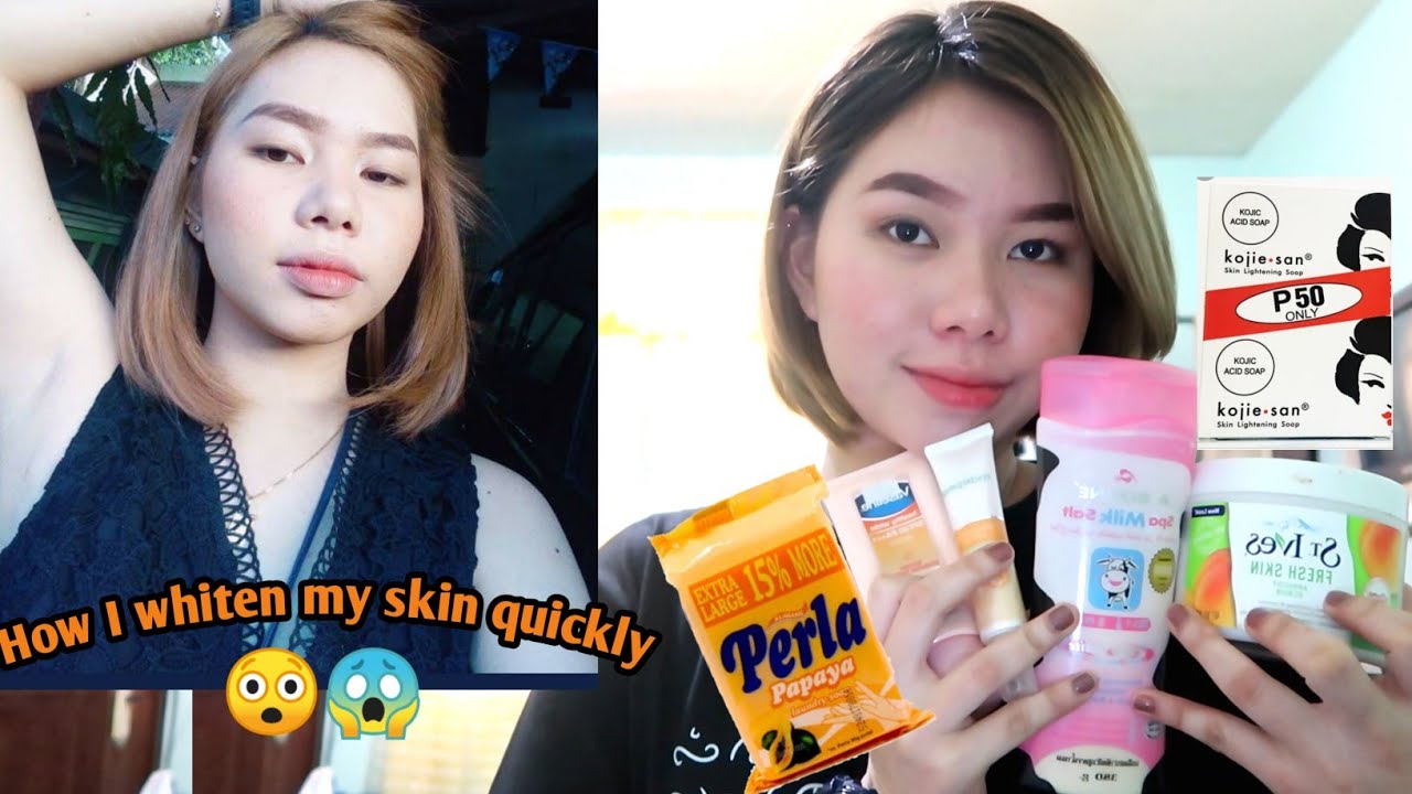 PAANO AKO PUMUTI?? + AFFORDABLE WHITENING PRODUCT🤗🤩 ( Bath Essentials )