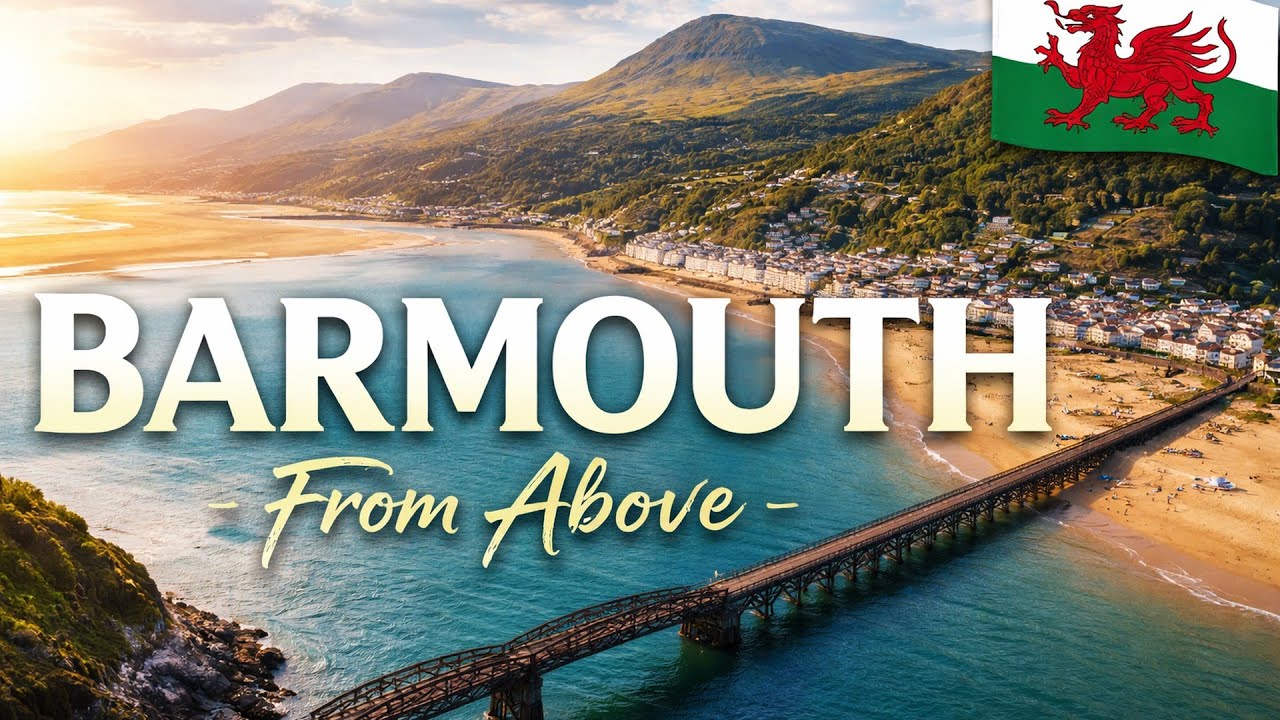 Barmouth from Above | Cinematic Drone Views of Wales’ Stunning Coast | 4K