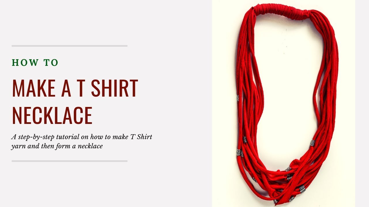 T Shirt Necklace