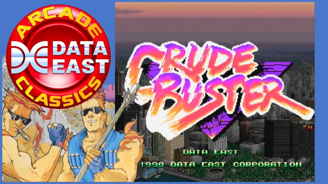 Data East Arcade Classics (Wii) Crude Buster / Two Crude [Longplay]