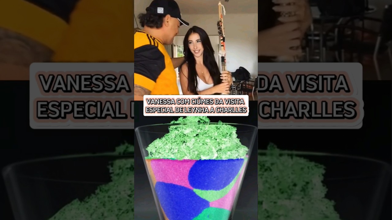 CHARLLES RECEBE VISITA ESPECIAL DE LEYNHA #shorts