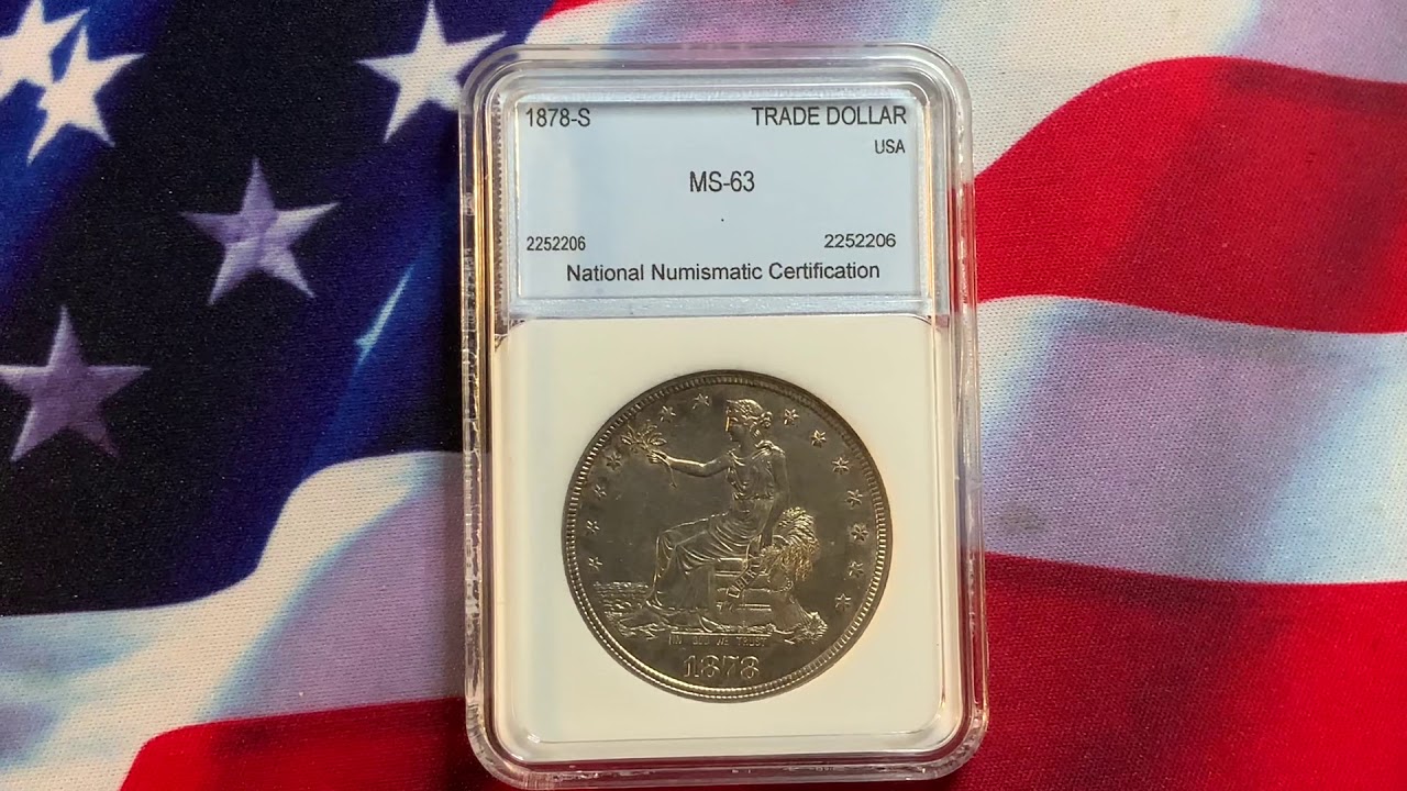 Rare World Coins US Trade Dollar 1878 S Ch unc