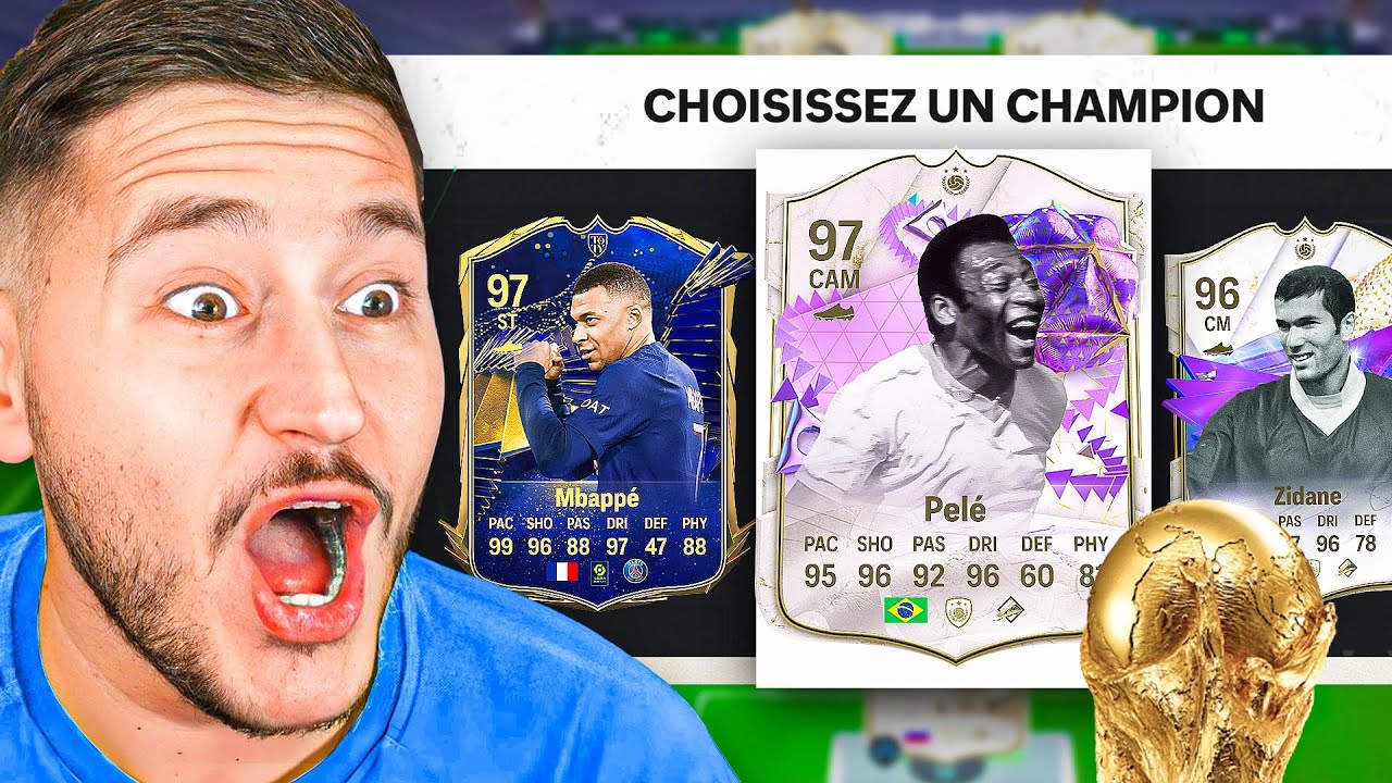Une DRAFT mais je ne prends que les CHAMPIONS du MONDE !