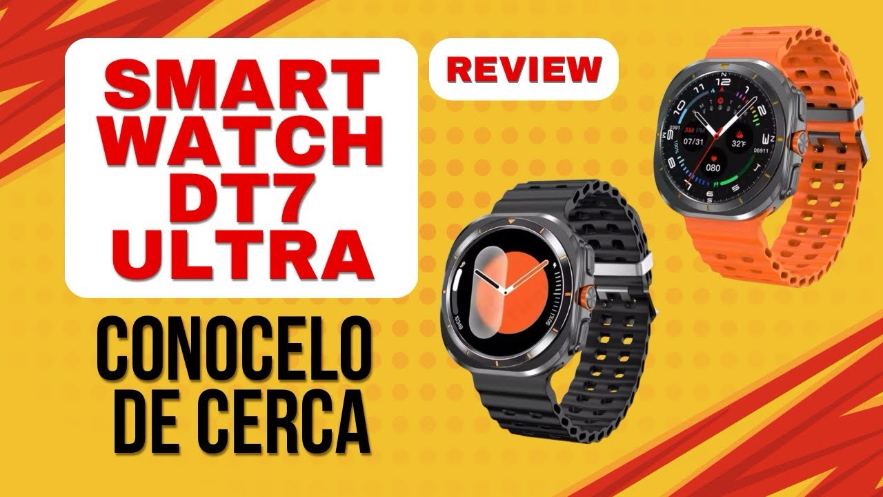 100% RECOMENDADO | Review del Smart Watch DT7 Ultra | Conócelo bien de cerca