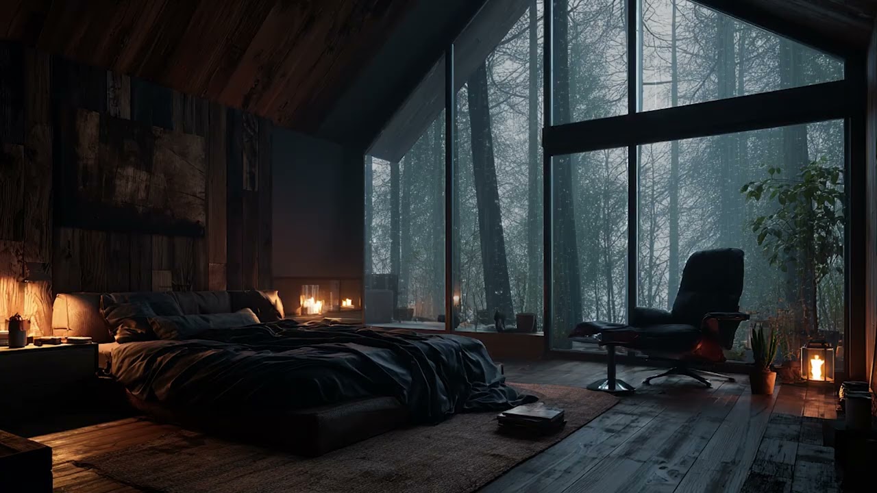 Soothing Rain and Piano Sounds | Relaxing Music for Deep Sleep and Stress Relief