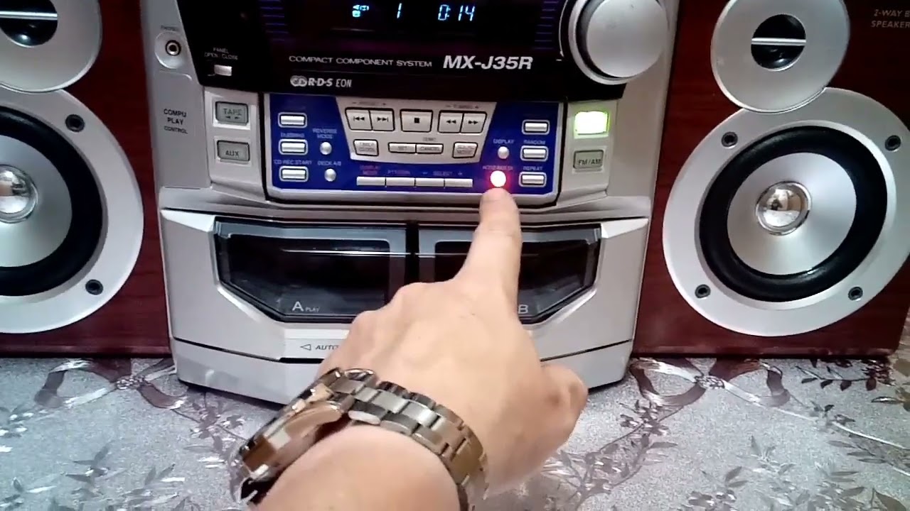 Hifi system JVC - MX-J35R after repair
