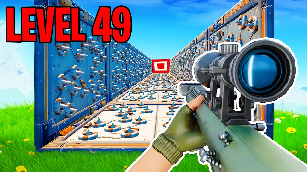 TRICKSHOT DEATHRUN (50 уровней)