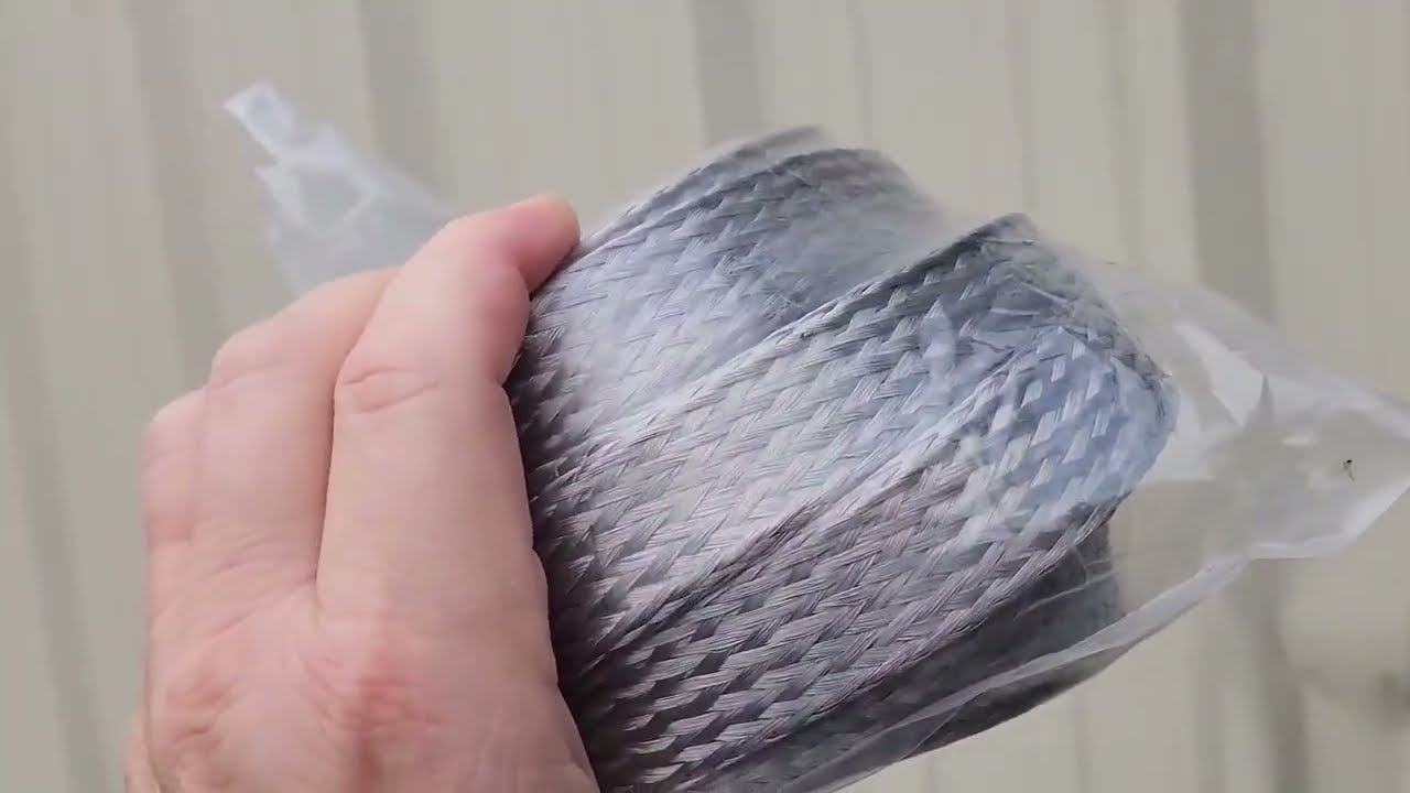 Electriduct 1  Stainless Steel Braided Sleeving 304SS   Length Review
