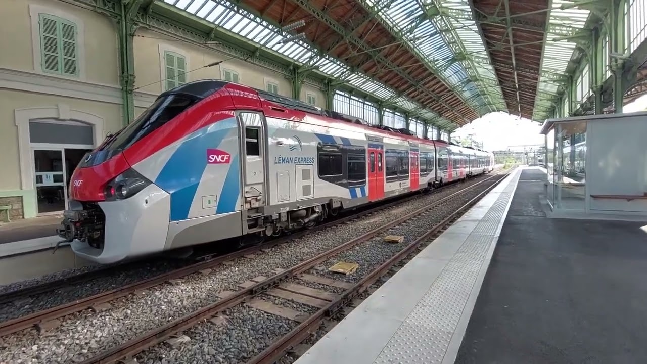 Présentation gare d'Evian-les-Bains