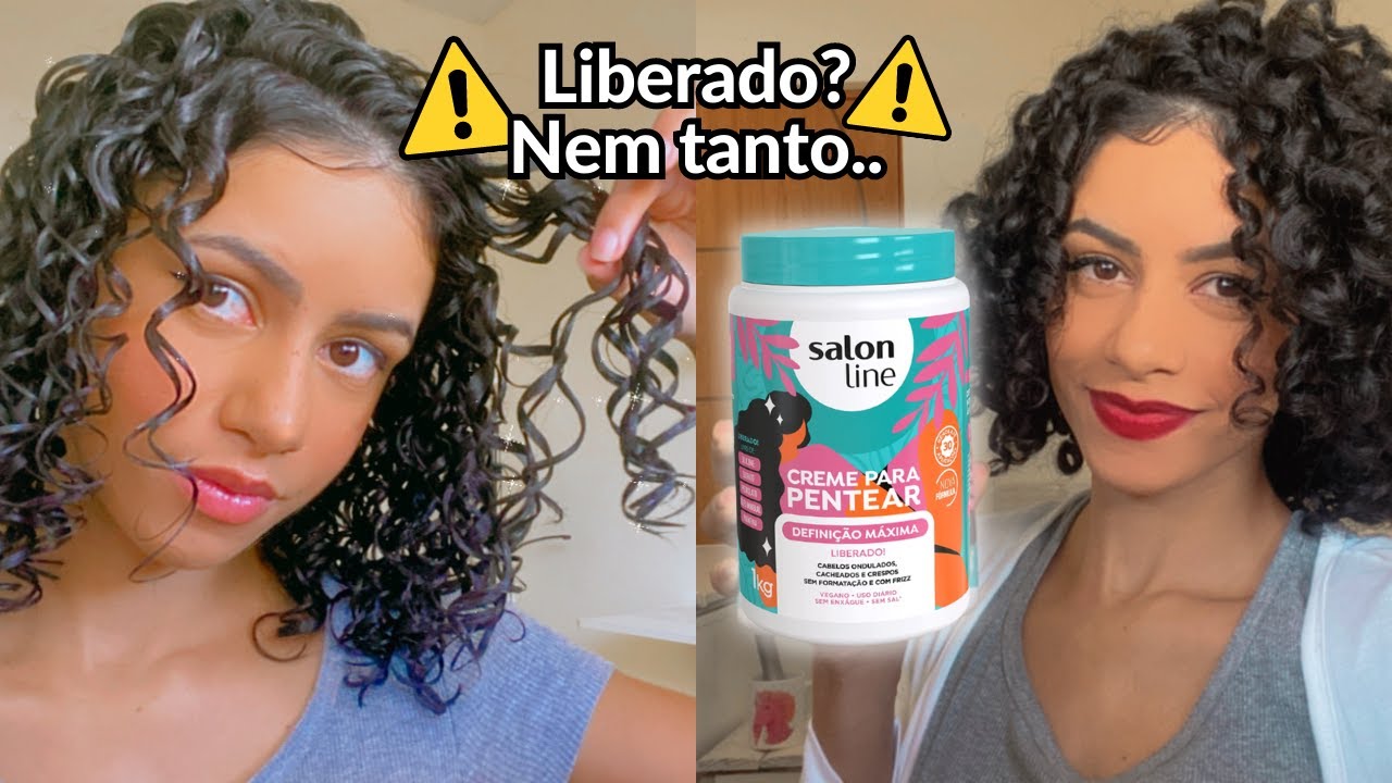 Testei o creme DEFINIÇÃO MÁXIMA da SALON LINE | define o topo da cabeça? *alerta na composição*