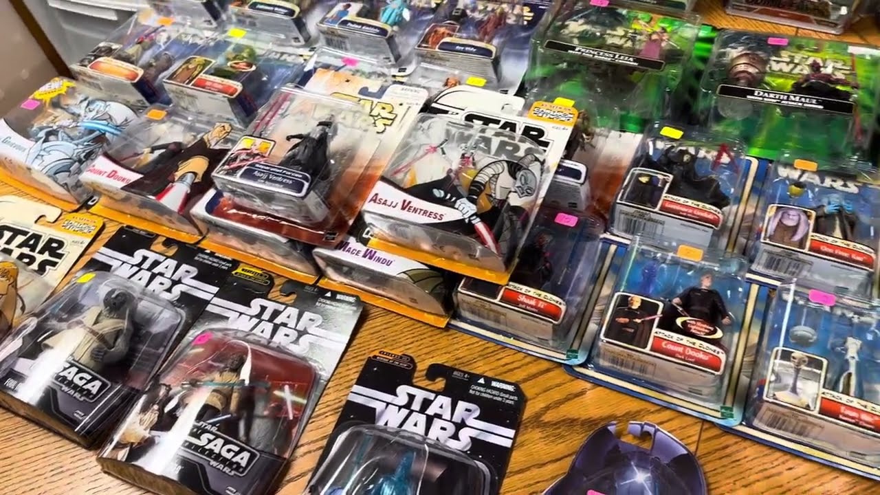 Huge Star Wars toy lot from the 90’s-part 1!