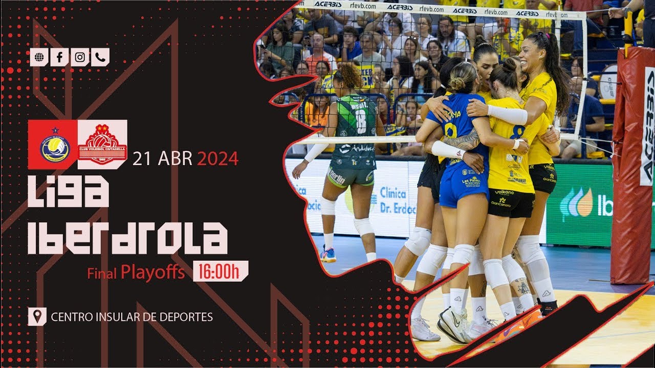CANAL 5 OTT - VÓLEY - Hidramar Gran Canaria - Avarca de Menorca  (final Playoffs)
