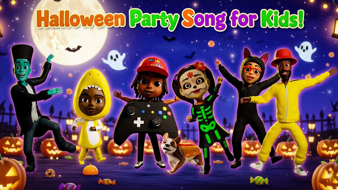 Halloween Party Hiphop Song For Kids | Halloween songs for kids | Happy Halloween