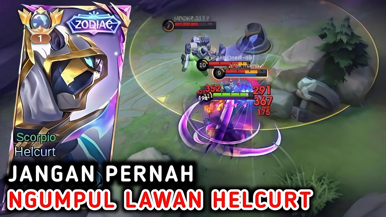 Build Rahasia Helcurt Tersakit 2025! Auto Savage di Rank - Build Top Global Helcurt ~ MLBB