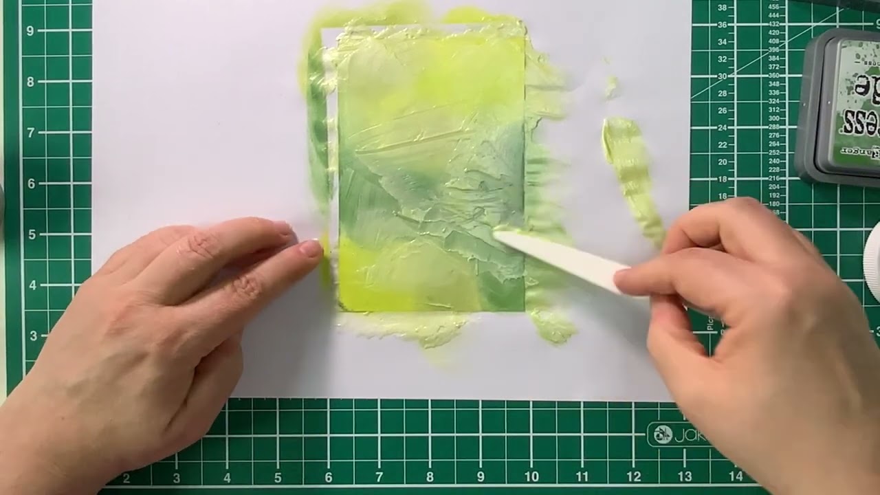 Paste Technique for Card Making