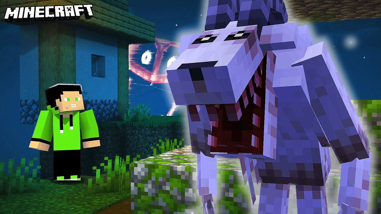 The GOATMAN zamieszkał w mojej wiosce.. | CHUNK BY CHUNK HORROR #4