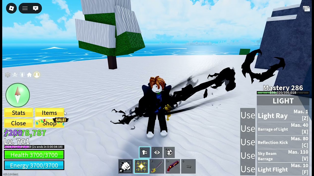 playing blox fruits (p 14)