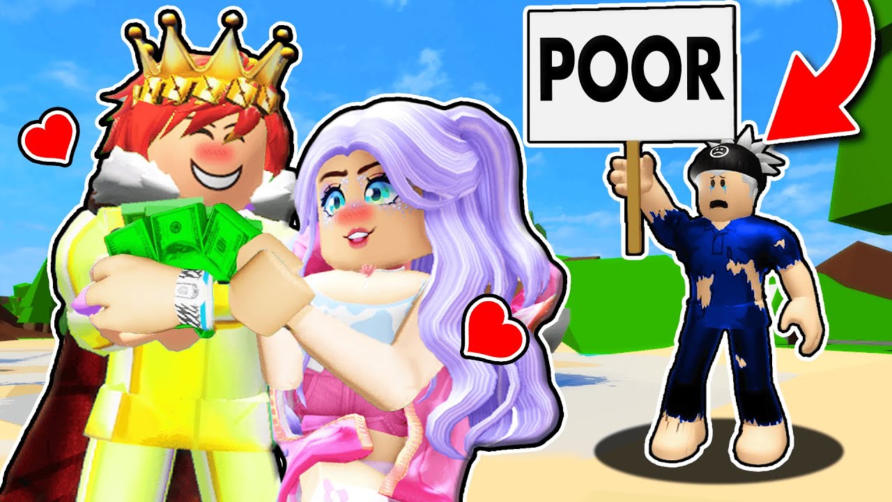 Pretending to be Broke to see if my GF is a Gold Digger - A Roblox Movie