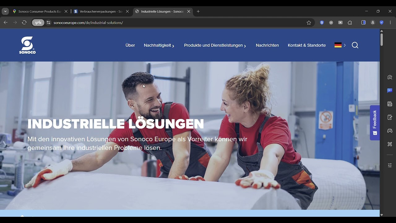 Heute als Laie bei OADDDW #90/1000: Sonoco Consumer Products Europe GmbH Raabrede 2, 23560 Lübeck