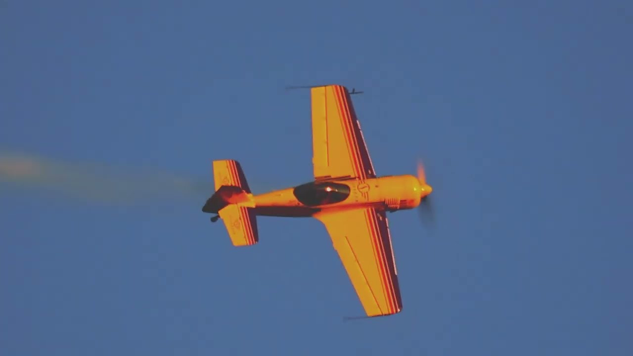 Marco Bouw Golden Hour SU-31 Aerobatics 2025 New Bern Air Show