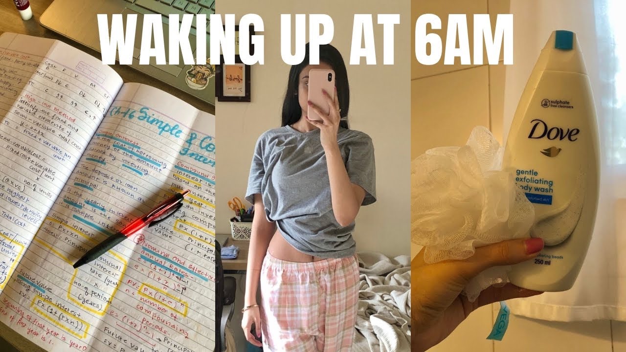 My 6AM Morning Routine | Healthy lifestyle morning routine