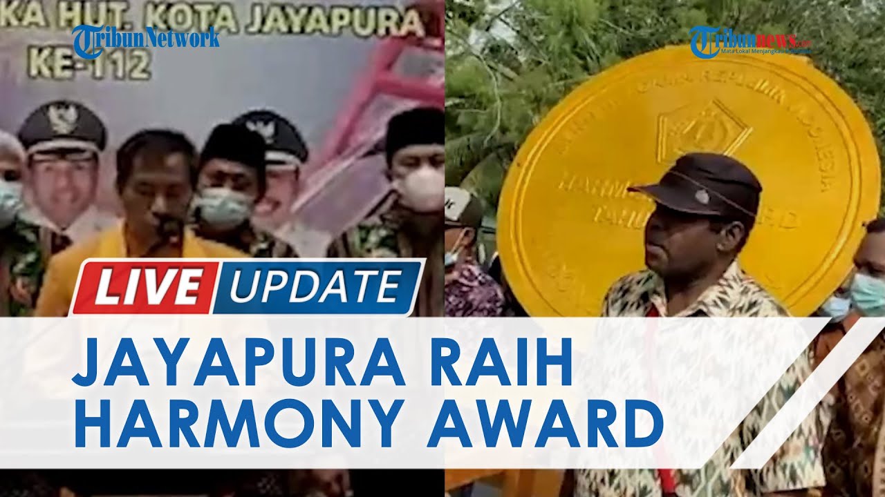 Jelang HUT ke-112, Kota Jayapura Dapat Kado Harmony Award Keharmonisan Kehidupan Umat Beragama