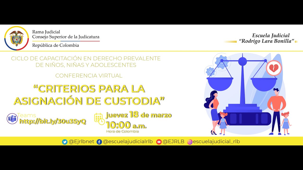 CRITERIOS PARA LA ASIGNACIÓN DE CUSTODIA