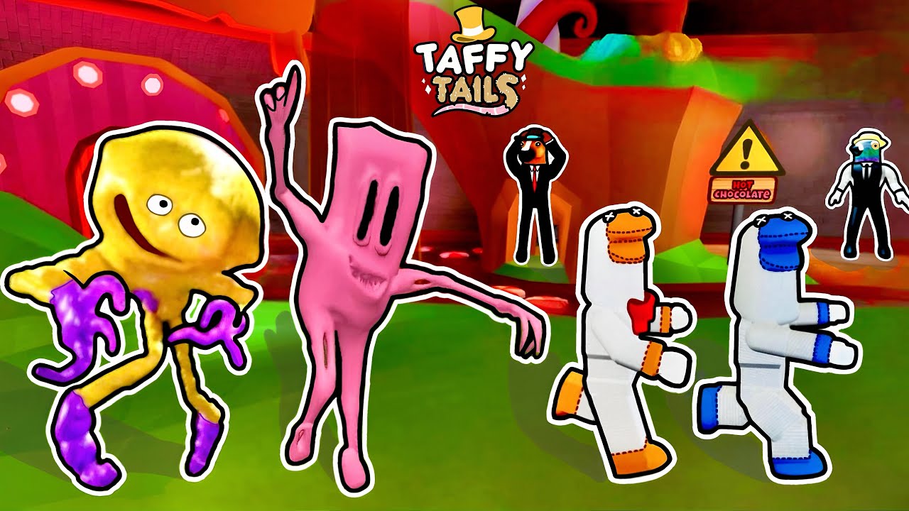 WE WORK AT A SCARY CANDY FACTORY! TAFFY TAILS (FULL GAME)