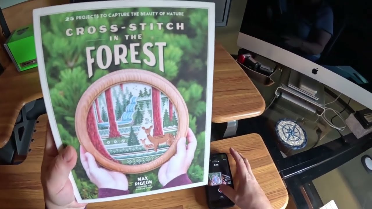 BooK: Cross Stitch in the Forest by Pigeon Coop a review by the Northwoods Stitcher