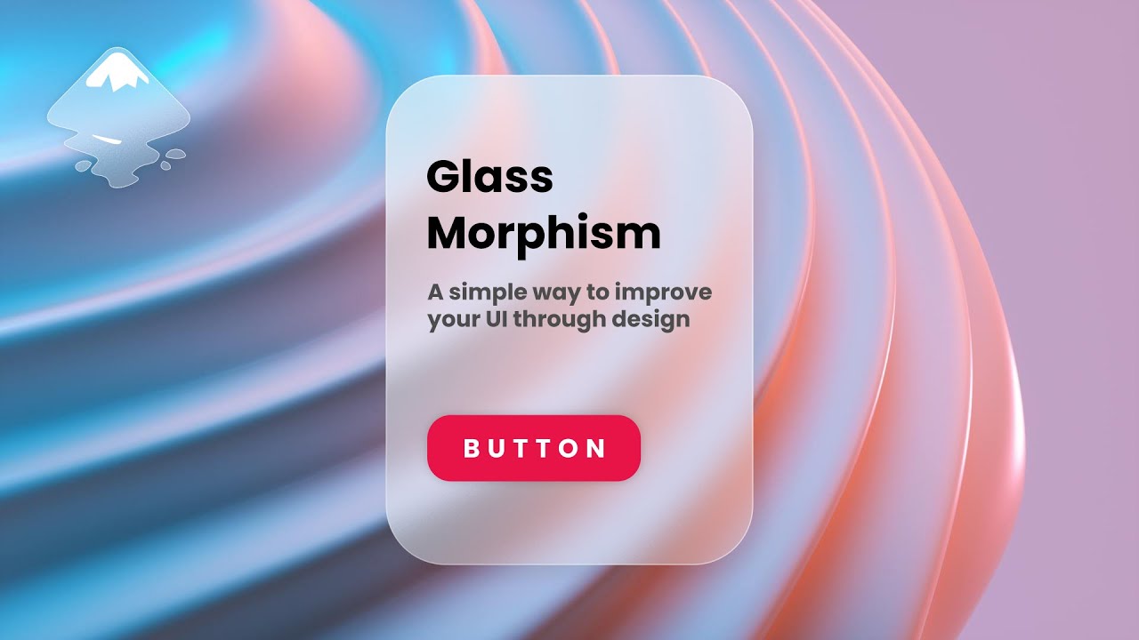 Easy Glass Morphism Effect in Inkscape
