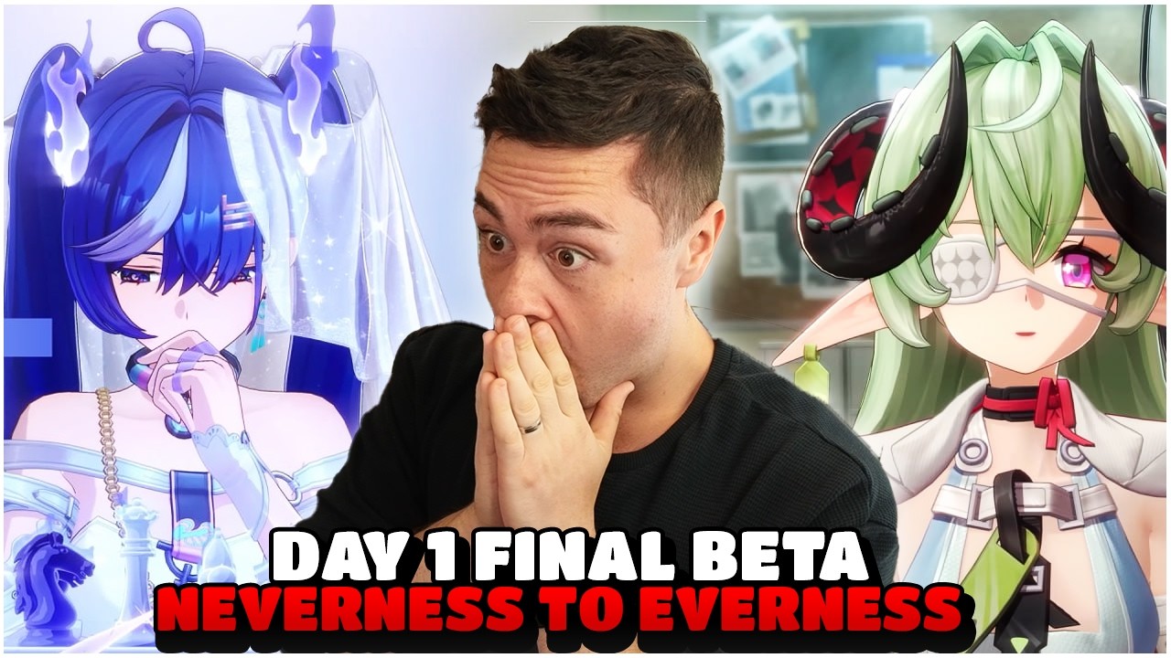 WIN A FREE BETA KEY!!! NEVERNESS TO EVERNESS FINAL BETA LAUNCH DAY! PULLS, STORY, GAMEPLAY!! #AD