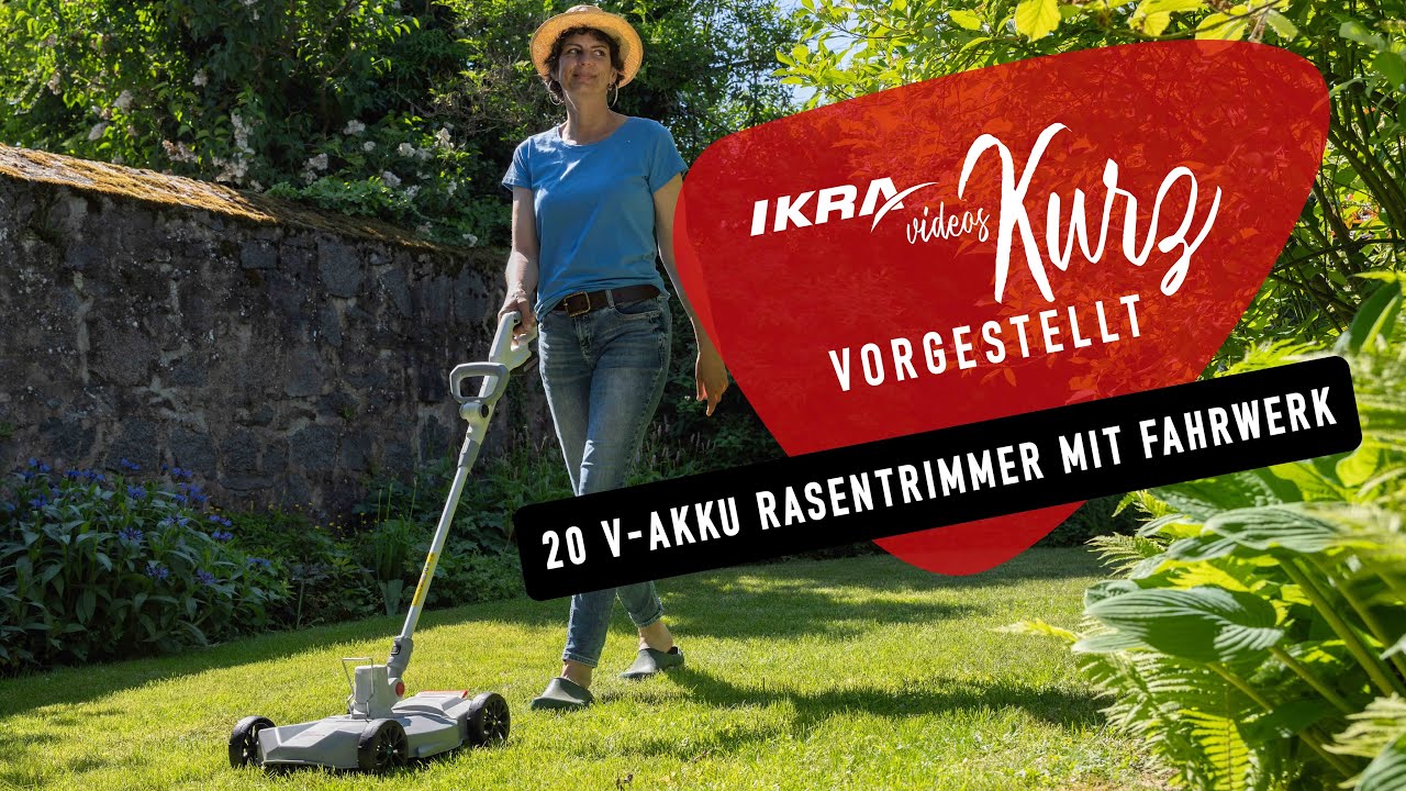 Trimmer IART 2030 F mit Fahrwerk