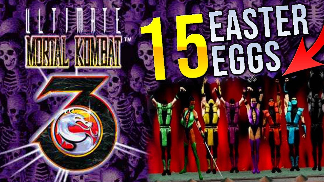 15 Curiosidades, Easter Eggs de Ultimate Mortal Kombat 3 (Ninjas, Minijuegos, Arenas nuevas)
