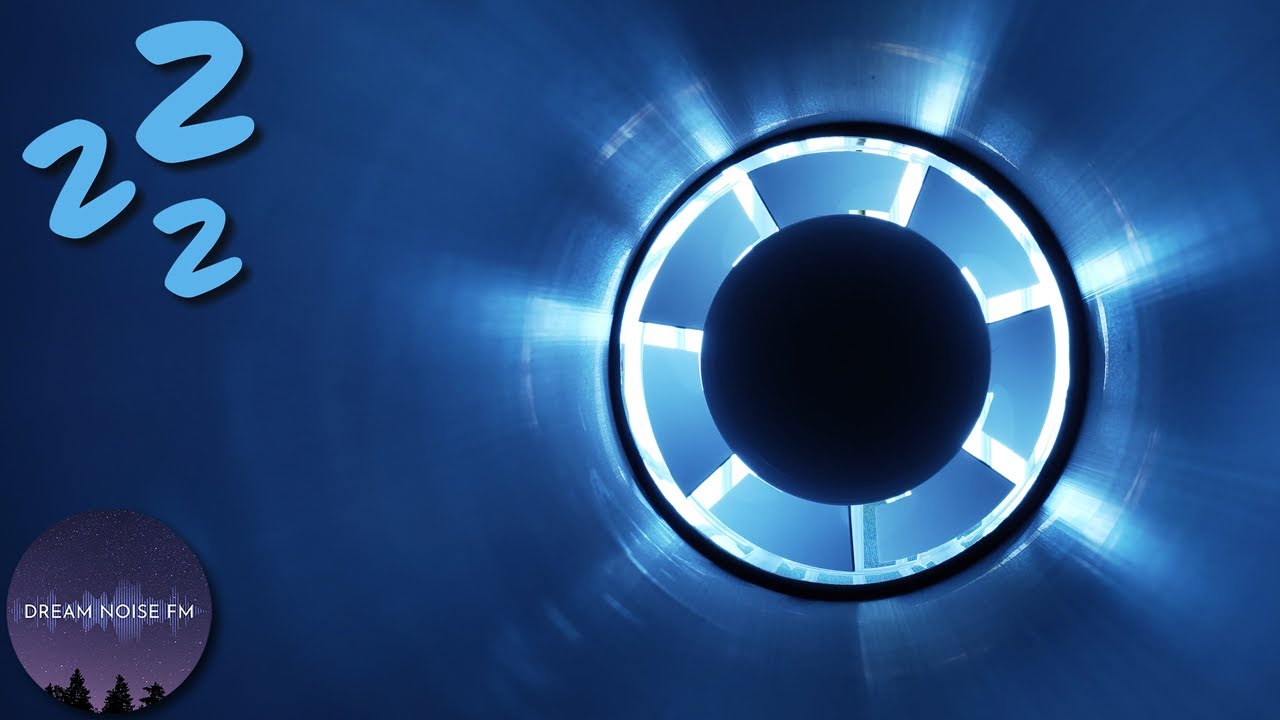 Sleep fast with bathroom extractor fan sounds inside a pipe! 😴 | Dark Screen